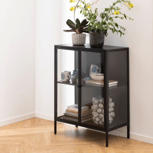 Hjem Design Newark Display Cabinet Low Furniture Urban Sales